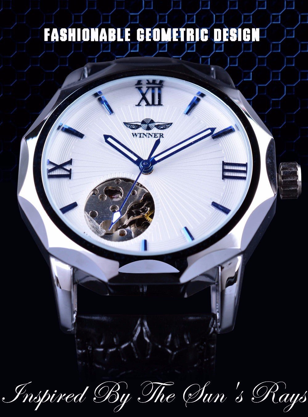 A factory selling hot money, WINNER authentic mechanical watches, men's mechanical watches - BaBy's World