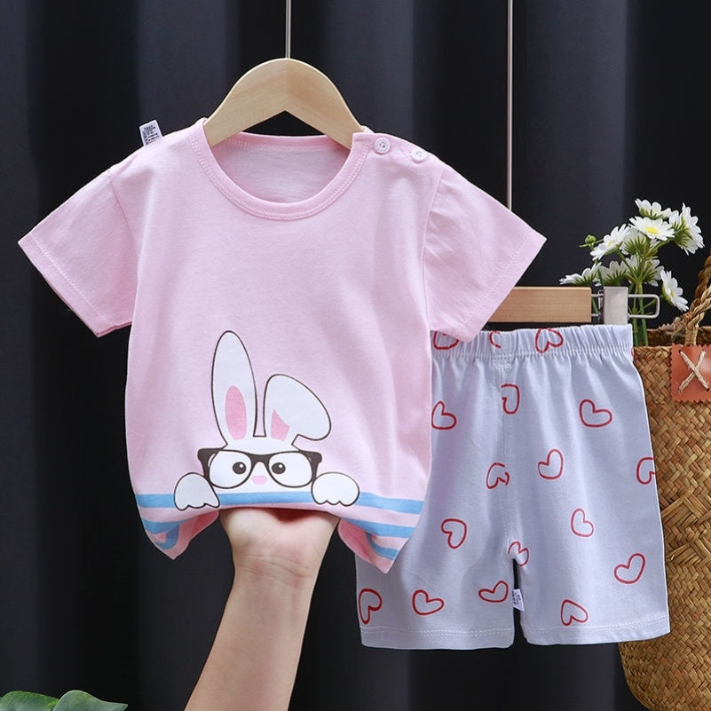 Fashion Cute Cotton Baby Clothes Shorts Suit - Boys Summer & Party Dresses - Baby's World (view 10)