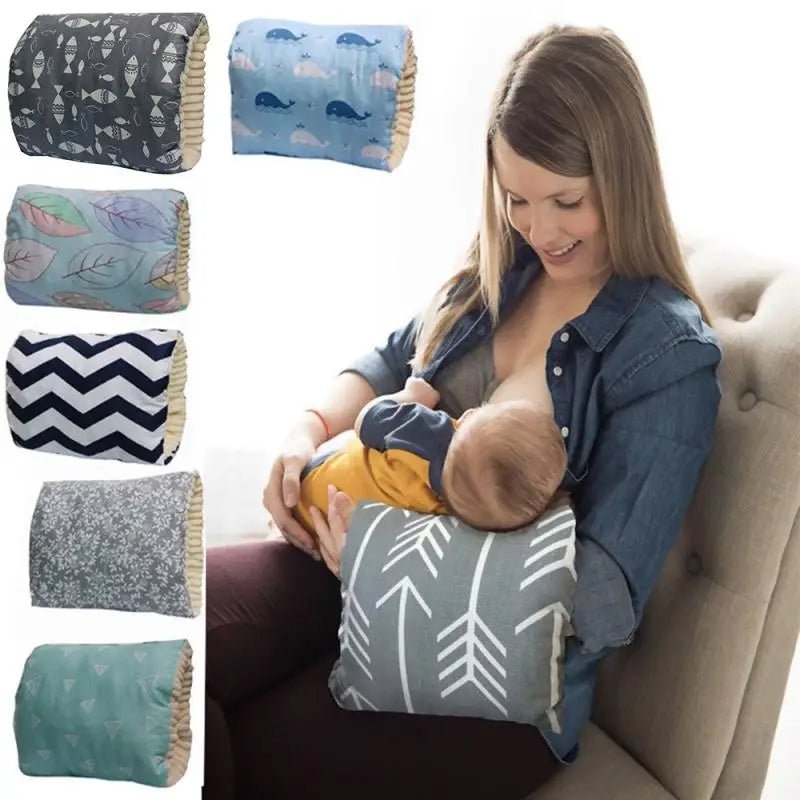 Adjustable Baby Cotton Nursing Arm Pillow Breastfeeding Washable Baby Infant Nursing Breastfeeding Pillow Cushion Arm Pad - BaBy's World