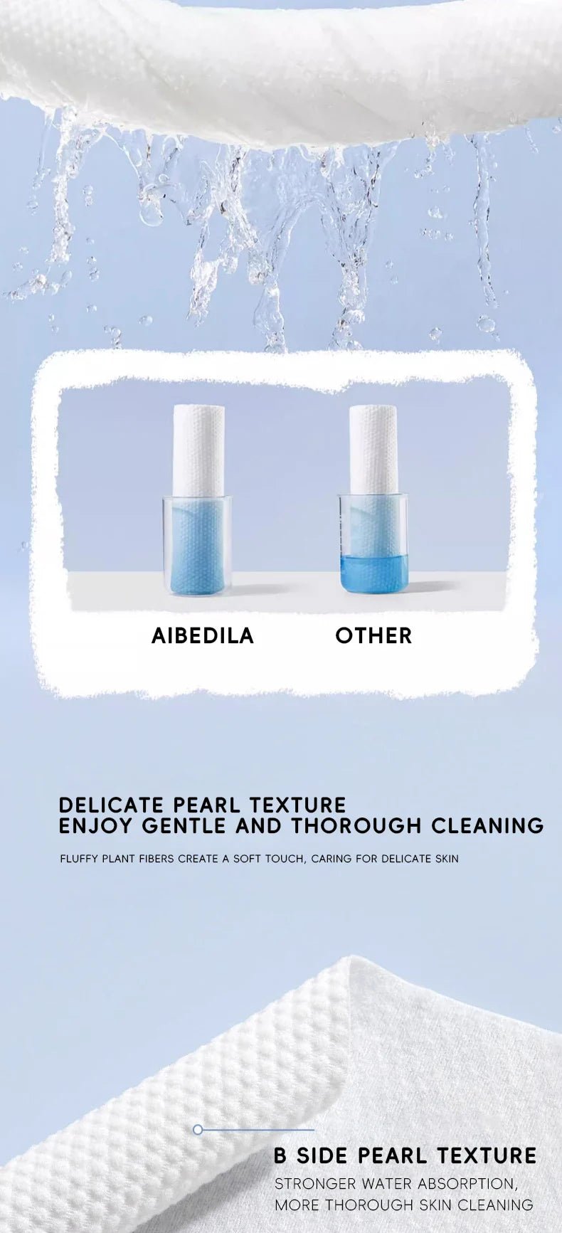 AIBEDILA Disposable Bath Towel Baby Bath Towel Skin-friendly Thick Bath Towel Face Travel Portable Face Towel Highly Absorbent - BaBy's World