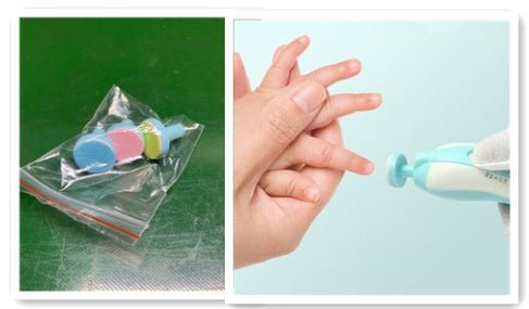 Anti-scratch Multifunctional Baby Electric Nail Polisher - BaBy's World