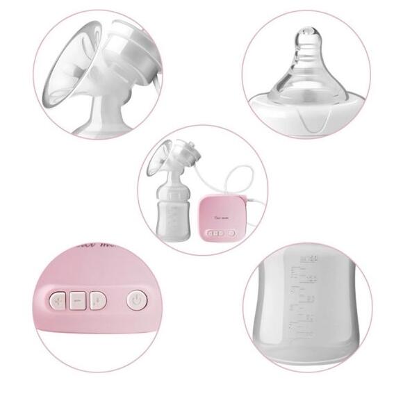 Automatic Milk Pumps Kit Electric Breast Natural Suction Enlarger Feeding Bottle USB Breast Milksucker BM - BaBy's World