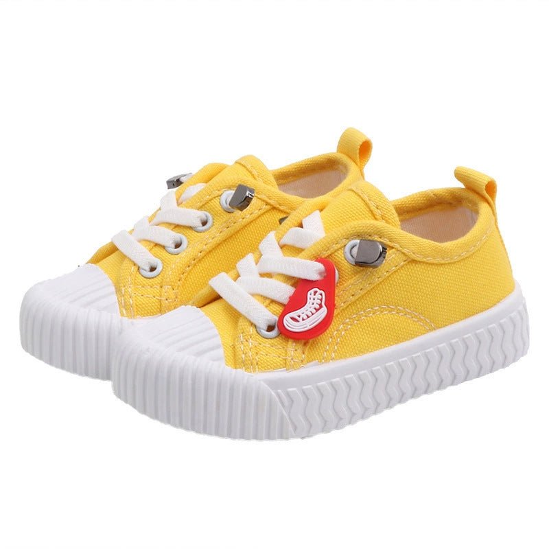 Autumn Korean Style Children's Candy-colored Canvas Shoes - BaBy's World