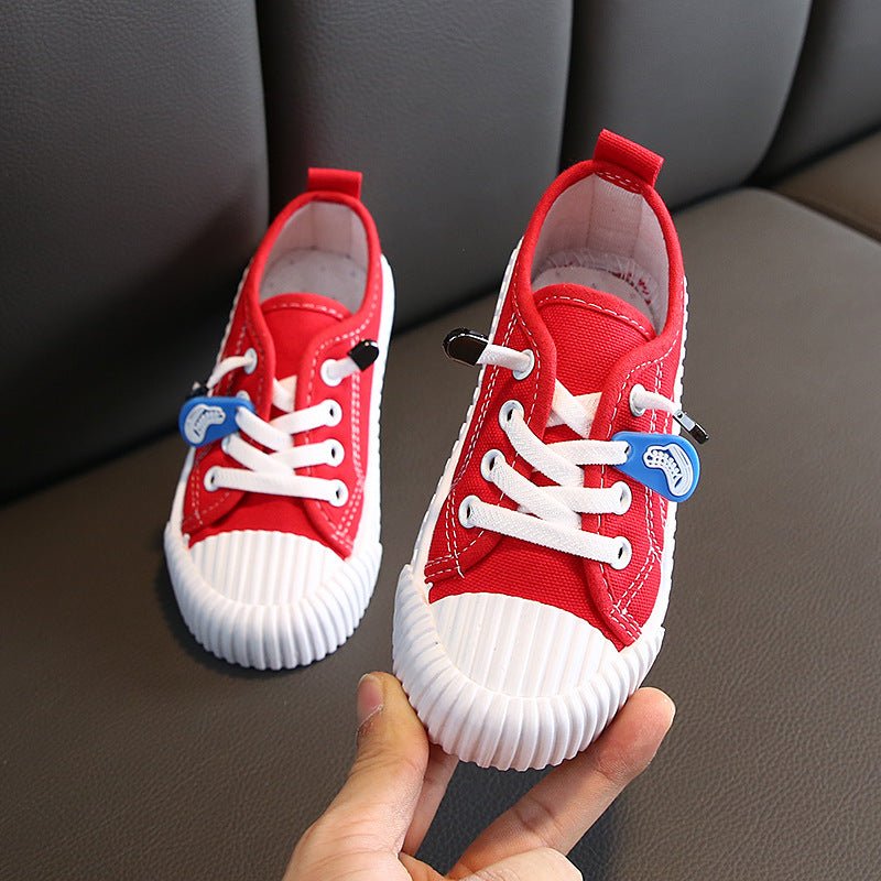 Autumn Korean Style Children's Candy-colored Canvas Shoes - BaBy's World
