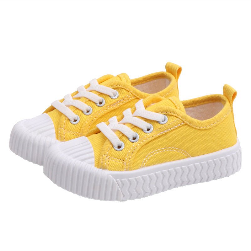 Autumn Korean Style Children's Candy-colored Canvas Shoes - BaBy's World
