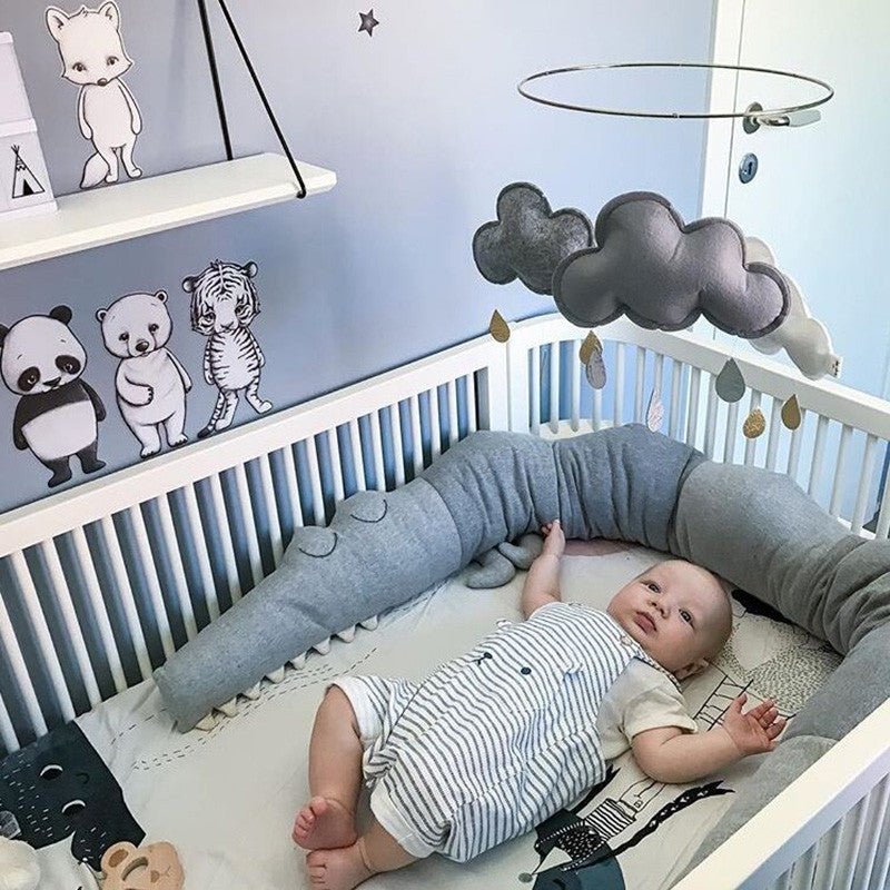 Baby Bedding Cartoon Baby Crib Bumper Pillow Infant Cradle Kids Bed Fence Baby Decoration Room Accessories - BaBy's World