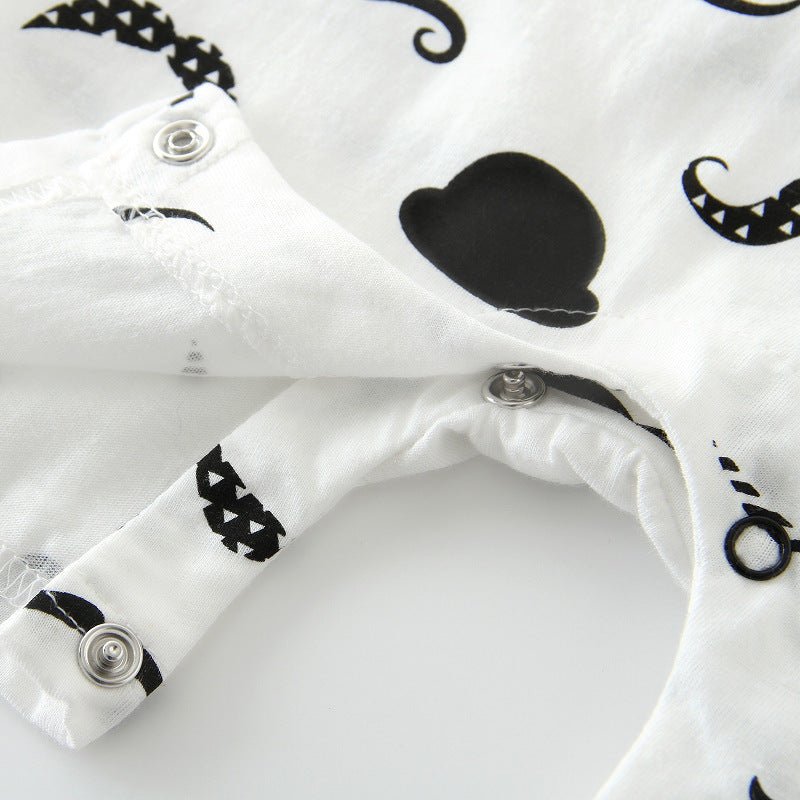 Baby bow gentleman climbing suit - Boys Clothing - Baby's World (view 3)