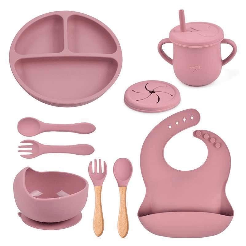 Baby Silicone Feeding Set Bangladesh | BaBy's World - BaBy's World
