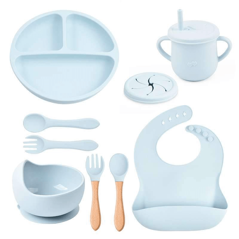 Baby Silicone Feeding Set Bangladesh | BaBy's World - BaBy's World