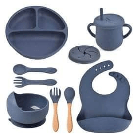 Baby Silicone Feeding Set Bangladesh | BaBy's World - BaBy's World