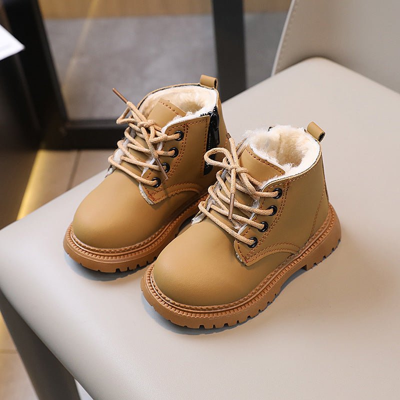 Big Cotton Boys' Fashion Martin Boots Side Zipper - BaBy's World