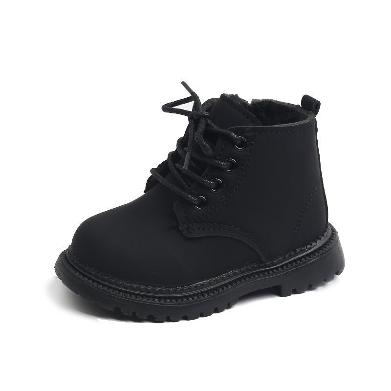 Big Cotton Boys' Fashion Martin Boots Side Zipper - BaBy's World