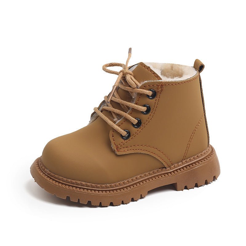 Big Cotton Boys' Fashion Martin Boots Side Zipper - BaBy's World