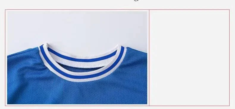 Boys Clothes Sets Summer Breathable Tracksuit Fashion Children's Sports Two Piece Set T-shirt + Shorts Suits - Boys Summer &