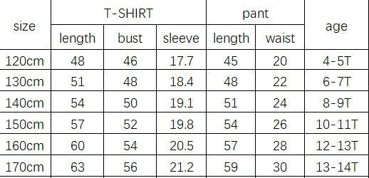 Boys Suit Child set Clothes Short-Sleeved loose black t-shirt + half pants Teenager Tracksuits Kids 8 10 12 year - Boys