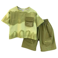 Boys Summer Clothes Set Camouflage Short | Baby's World Bangladesh