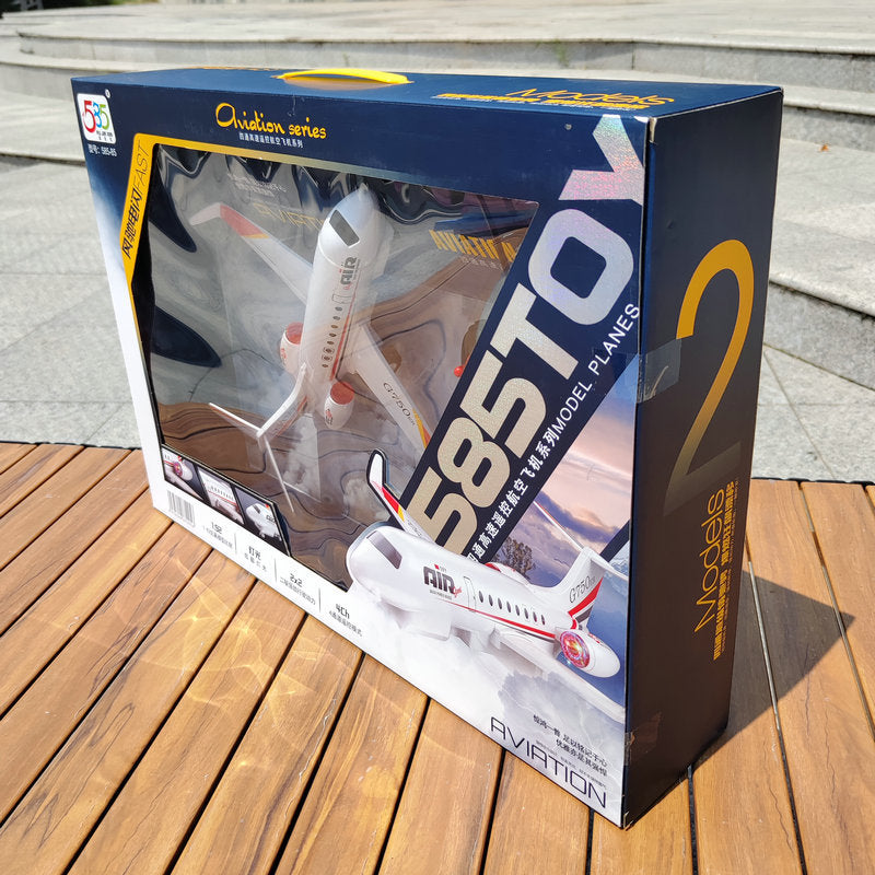 Wireless remote control civil aircraft boys aircraft aviation model institutions enrollment gifts children's toys in stock…