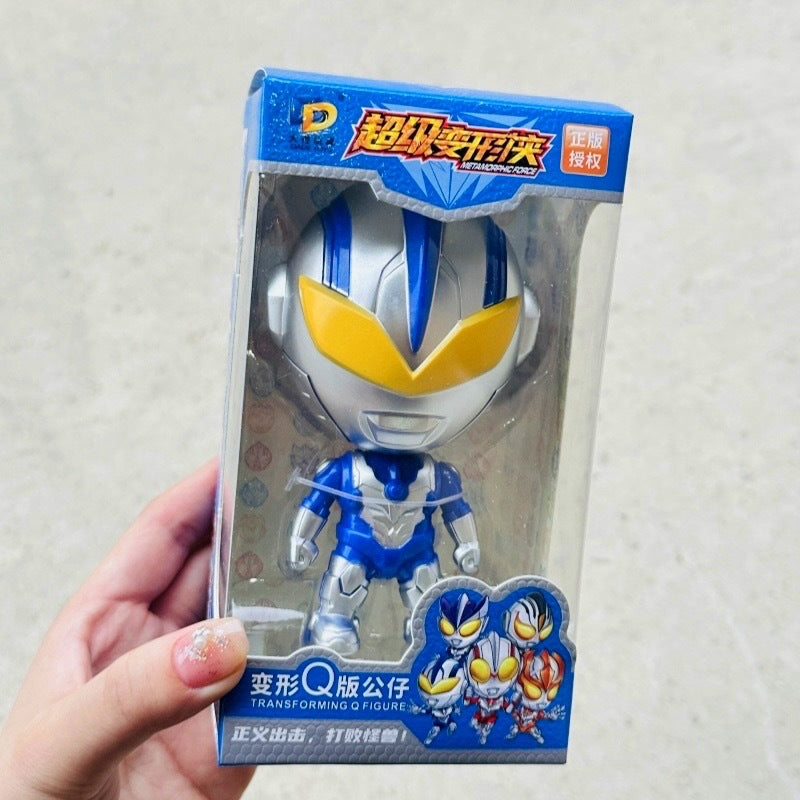 Authentic Ultra Superman Q Version Doll Transforming Robot Model Gashapon Gift Boys and Girls Toys Gifts Wholesale…