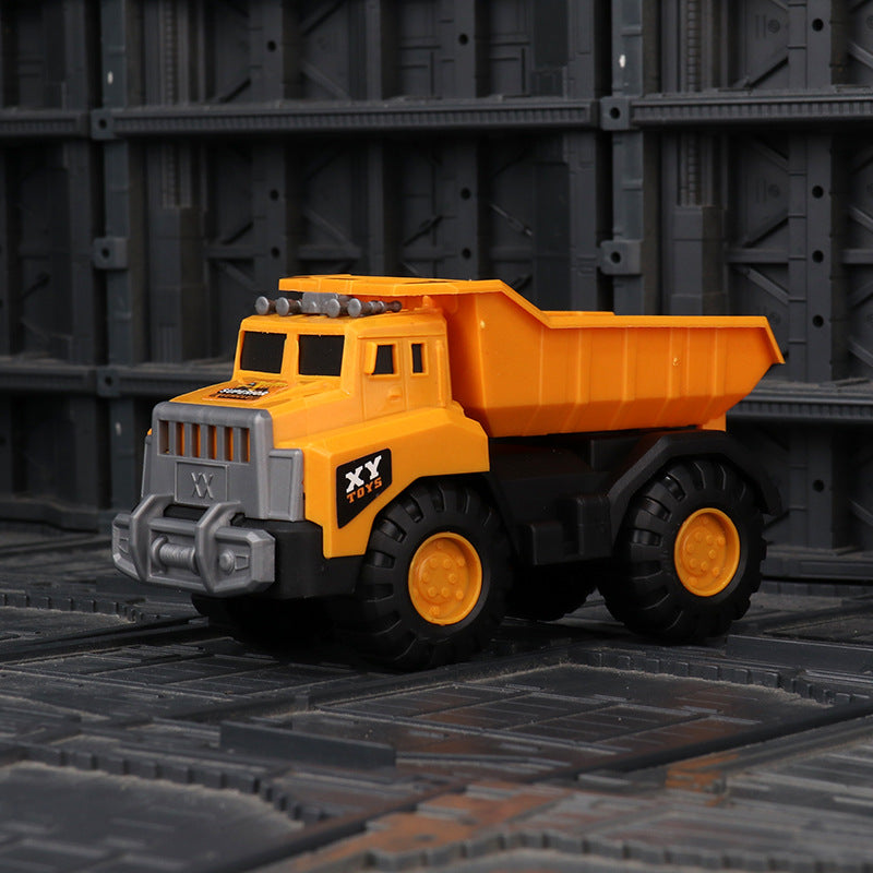 Children's large excavator engineering vehicle sliding bulldozer toy boy sand shovel beach cross-border 966-59 - 966-59…