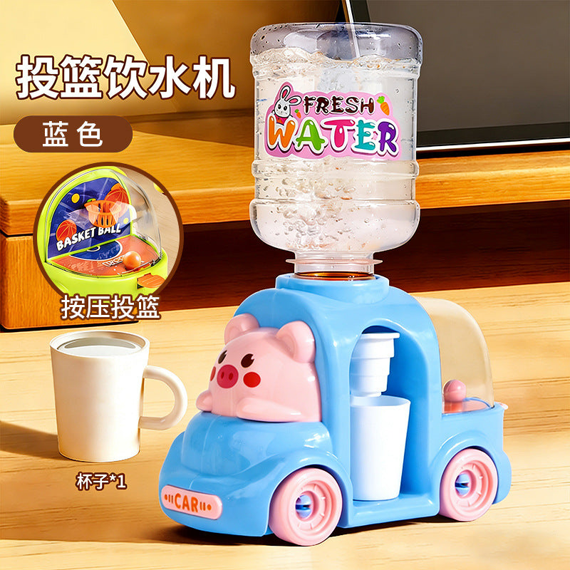 Children's Mini Drinkable Water Dispenser Toy That Can Dispense Water, Suitable for Boys and Girls, Pretend Play Kitchen…