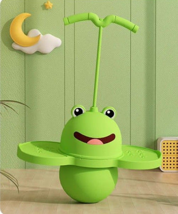 New fitness ball for children, frog jumping ball, bouncy ball for adults, balance fitness, adult exercise, kindergarten…
