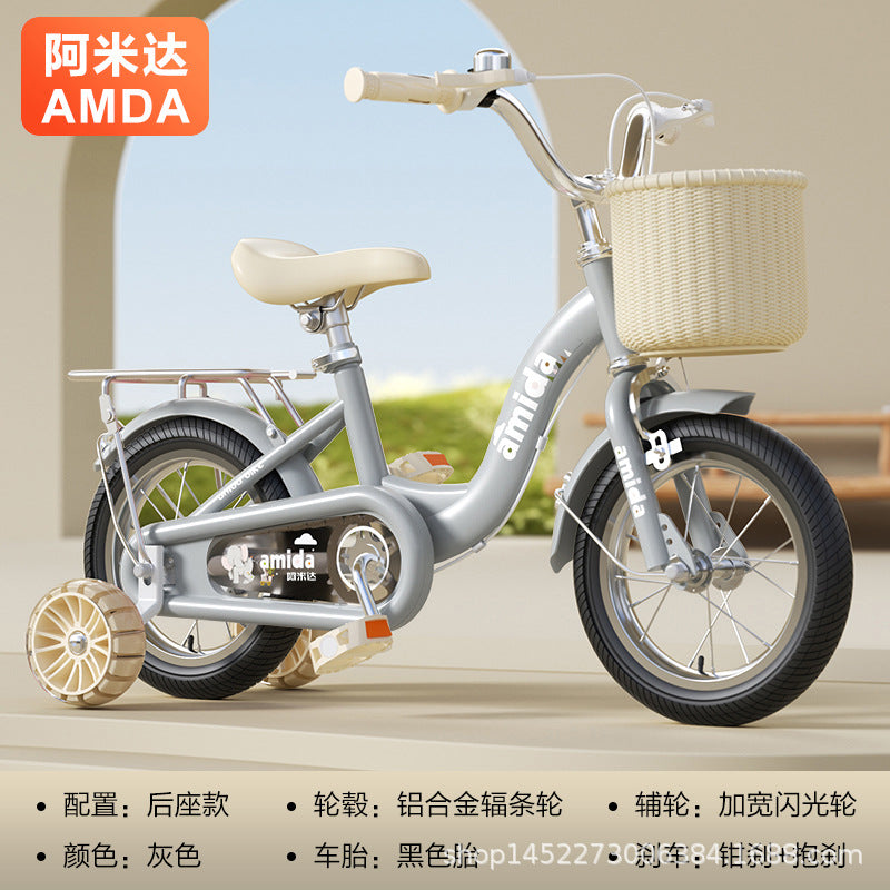 New Kidsren's Bicycle Boys and Girls 3 Years Old 4 Years Old 5 Years Old Baby Bicycle Kids Pedal New Stroller Foot40+…