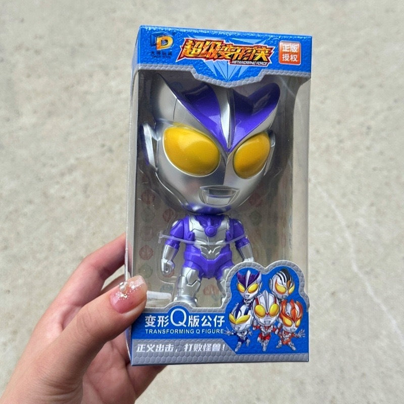Authentic Ultra Superman Q Version Doll Transforming Robot Model Gashapon Gift Boys and Girls Toys Gifts Wholesale - Planet…