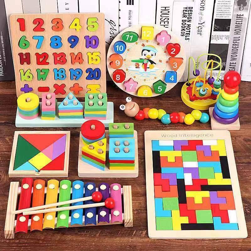 Early Education Educational Toys for Children, Wooden Baby Music Toys, Orff Musical Instruments, Wooden Instrument Set…