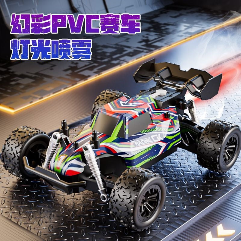 Large remote control car with spray function, high-speed off-road climbing car, racing car, outdoor toy car for boys…