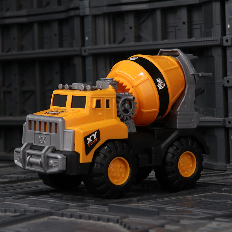 Children's large excavator engineering vehicle sliding bulldozer toy boy sand shovel beach cross-border 966-59 - 966-59…