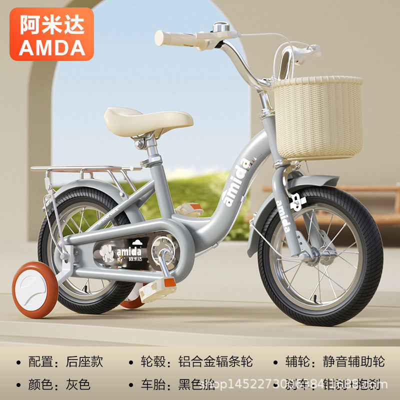 New Kidsren's Bicycle Boys and Girls 3 Years Old 4 Years Old 5 Years Old Baby Bicycle Kids Pedal New Stroller Foot40+…