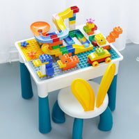 Compatible with Most Large Building Block Tables, Large-Sized Assembly Toys, Educational Children's Toys, Multi-Functional Learning and Play Tables for Babies