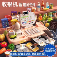 Cross-Border Children's Play House Toy Supermarket Cash Register Role-Playing Mini Simulation Convenience Store Checkout Model
