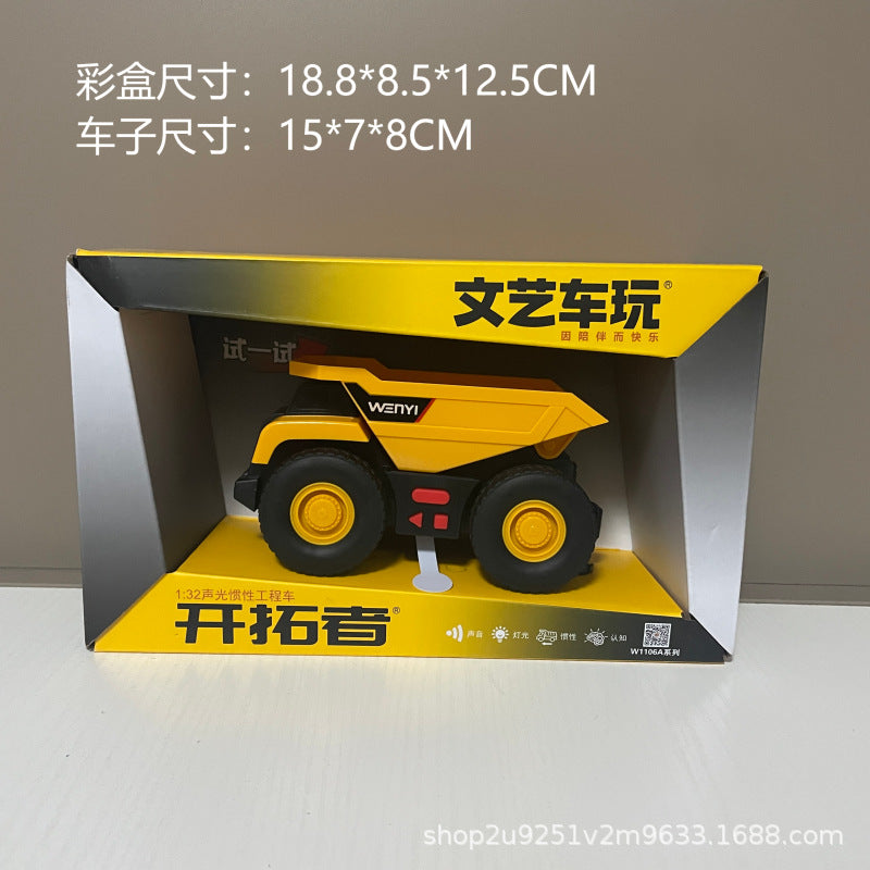 Artistic Toy Cars, Fire Trucks, Construction Vehicles, Police Cars, Large Boys' Toys, Wholesale Children's Inertia…