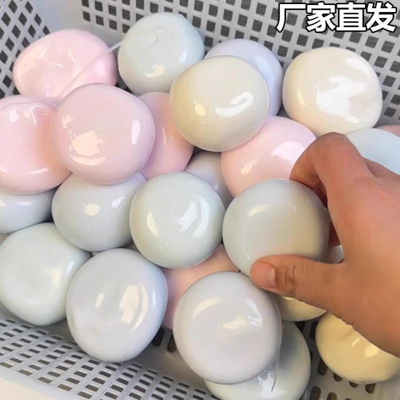 Ice skin glutinous rice paste kneading music hand-made ball needle tube manual diy shapeable slow rebound decompression toy