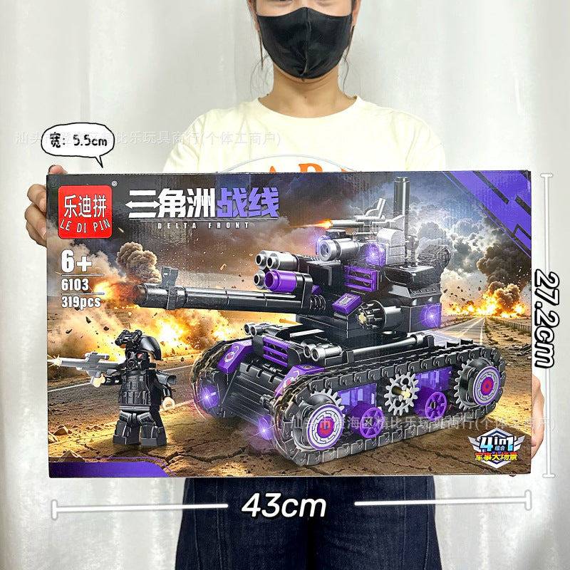 Educational Toys, Small Particle Building Blocks, Racing Car, High-Difficulty Assembly Building Block Toys, Large Gift Box…