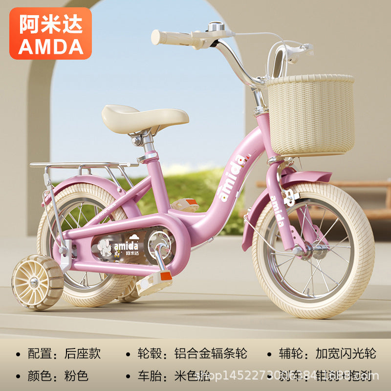 New Kidsren's Bicycle Boys and Girls 3 Years Old 4 Years Old 5 Years Old Baby Bicycle Kids Pedal New Stroller Foot40+…