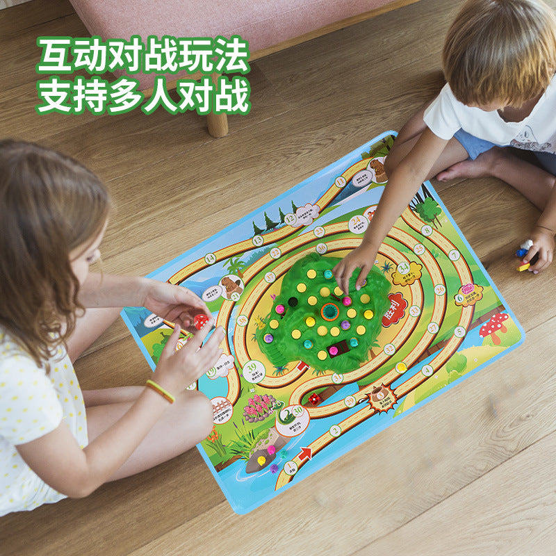 Cross-border Rabbit Trap Intelligence Toy Radish Rabbit Cross-country Competition Parent-child Interactive Table Party Game…