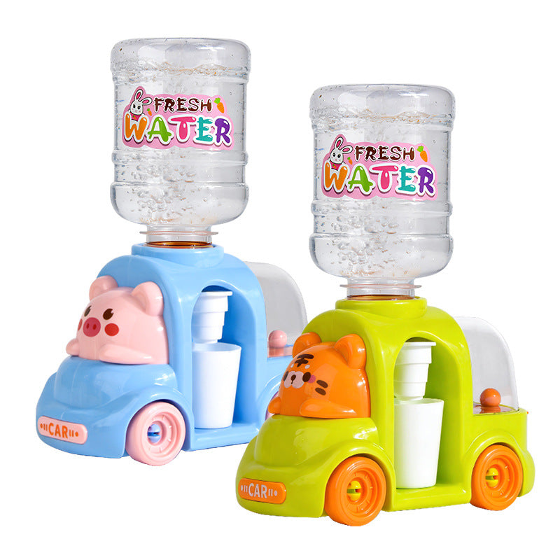 Children's Mini Drinkable Water Dispenser Toy That Can Dispense Water, Suitable for Boys and Girls, Pretend Play Kitchen…