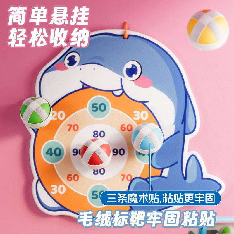 Douyin popular whale ball gun sticky ball target ball toy children's personal interactive shooting boy toy - image 5