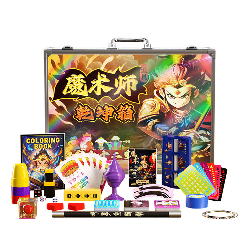 Children's Magic Prop Set Gift Box Small Toys Holiday Gift Performance Deluxe Birthday Gift for Girls - image 5