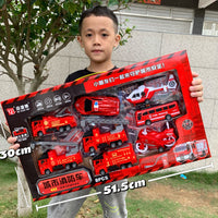 Wholesale Construction Vehicles, Fire Truck Models, Inertia Pull-Back Car Sets, Engineering Toy Cars, Boys' Toys, Street Vendor Items