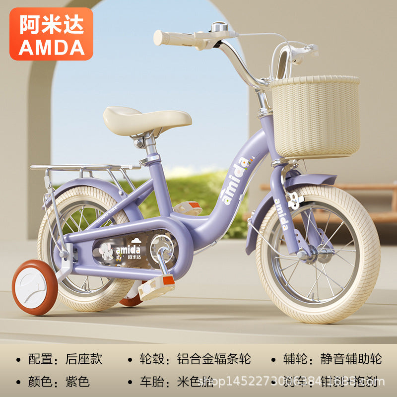 New Kidsren's Bicycle Boys and Girls 3 Years Old 4 Years Old 5 Years Old Baby Bicycle Kids Pedal New Stroller Foot40+…
