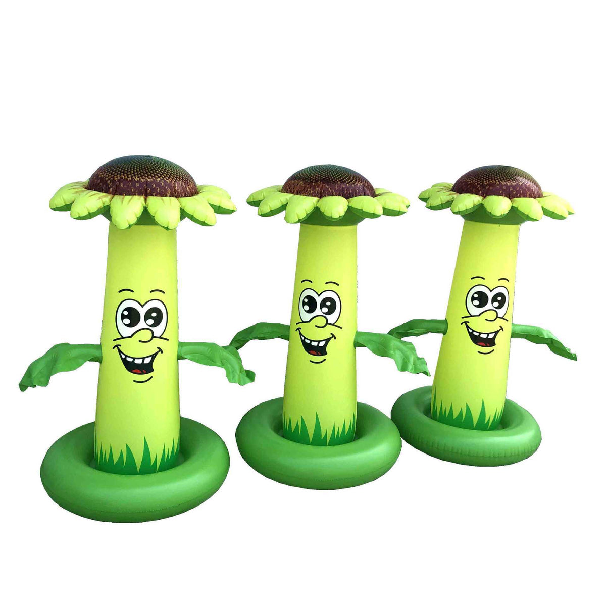 Factory Customized Pvc Inflatable Outdoor Lawn Sunflower Sunflower Spray Pad Kidsren's Water Sprinkler Toy - image 2
