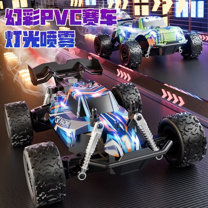 Large remote control car with spray function, high-speed off-road climbing car, racing car, outdoor toy car for boys…