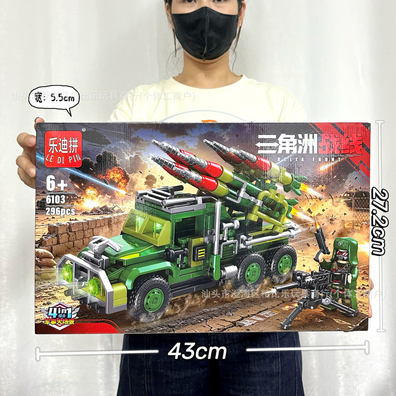 Educational Toys, Small Particle Building Blocks, Racing Car, High-Difficulty Assembly Building Block Toys, Large Gift Box…