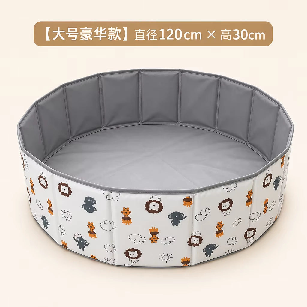 Original factory children's foldable ball pit, non-inflatable ball pit, indoor play fence, portable storage toy…