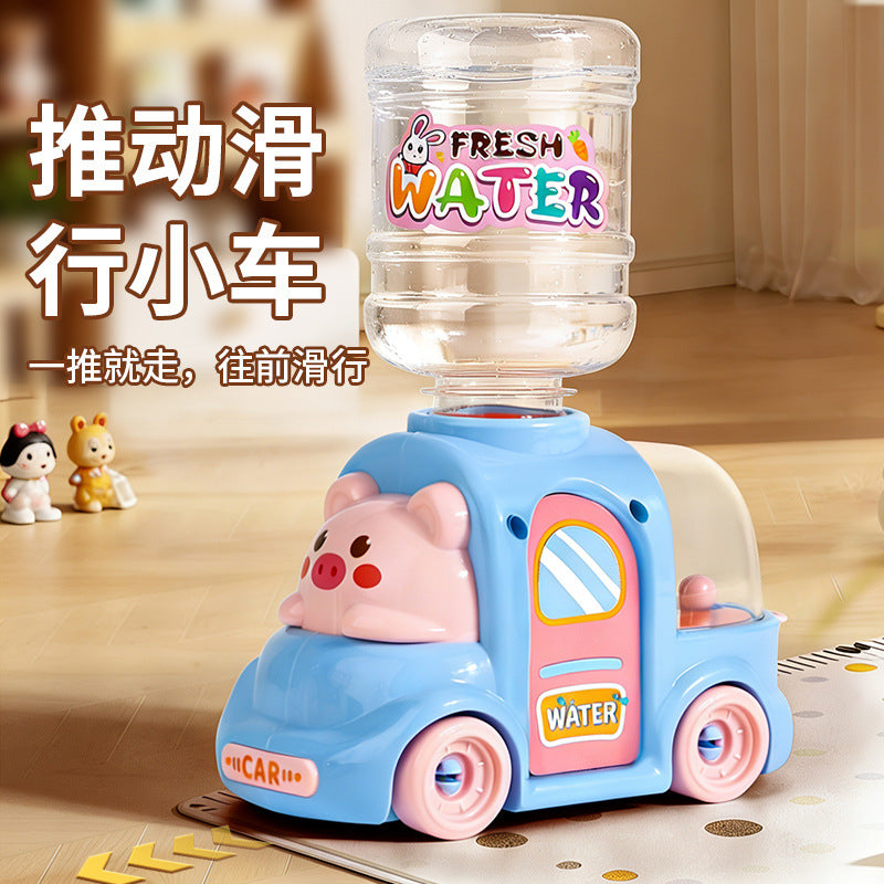 Children's Mini Drinkable Water Dispenser Toy That Can Dispense Water, Suitable for Boys and Girls, Pretend Play Kitchen…