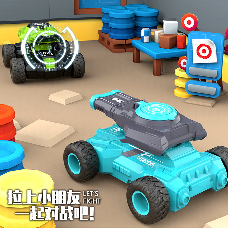 Cross-Border Children's Toy Car Six-Wheel Inertia Car Four-Wheel Drive Off-Road Vehicle Inertia Pull-Back Car Model Street…