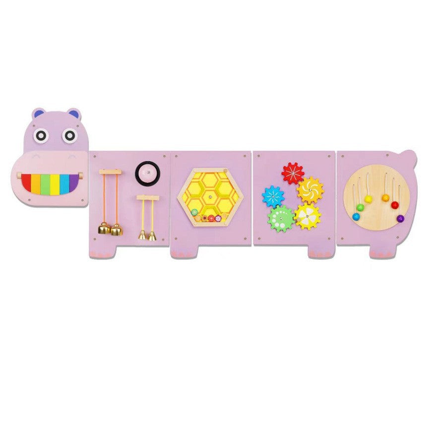 Early Childhood Education Enlightenment Animal Wall Game Decorative Pendant Wall Cardboard Parent-Child Interactive Wooden…